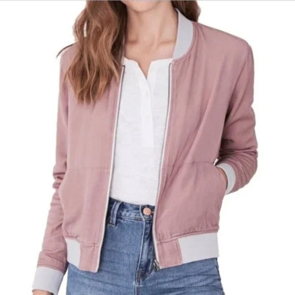 Faherty Dockside Reversible Bomber Jacket In Prim… - image 3